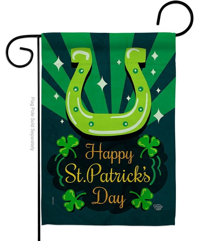 Lucky St. Patrick\'s Garden Flag