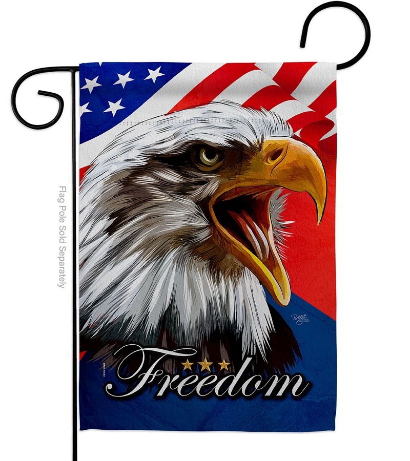 Our Freedom Garden Flag