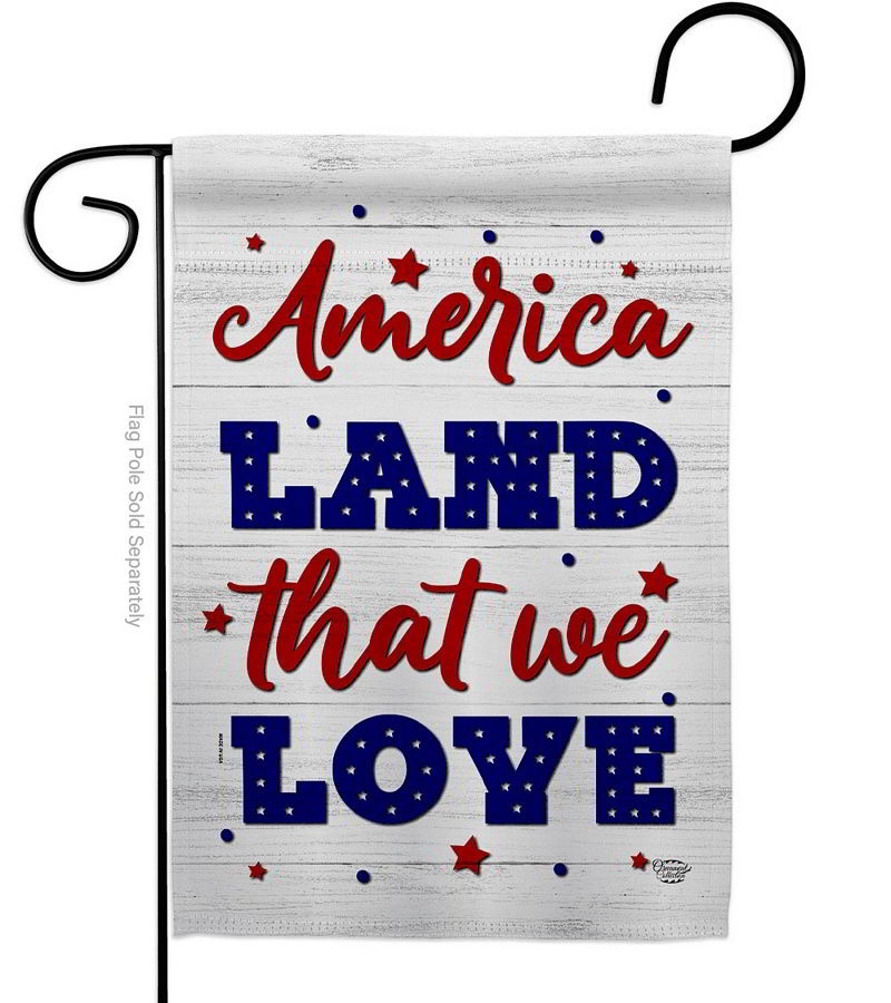 Land We Love Garden Flag