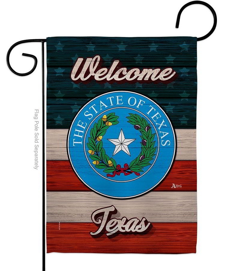 Welcome Texas Garden Flag