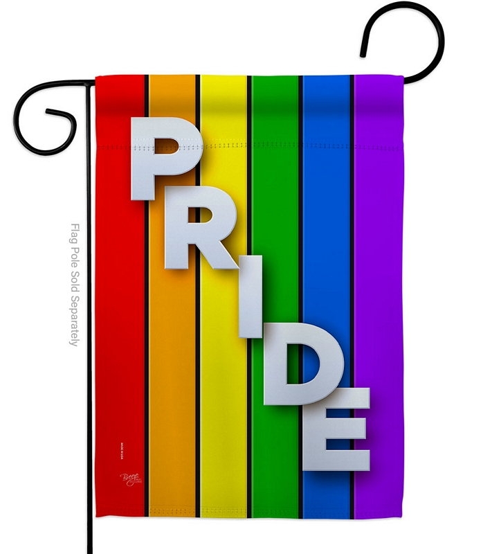 Rainbow Pride Garden Flag