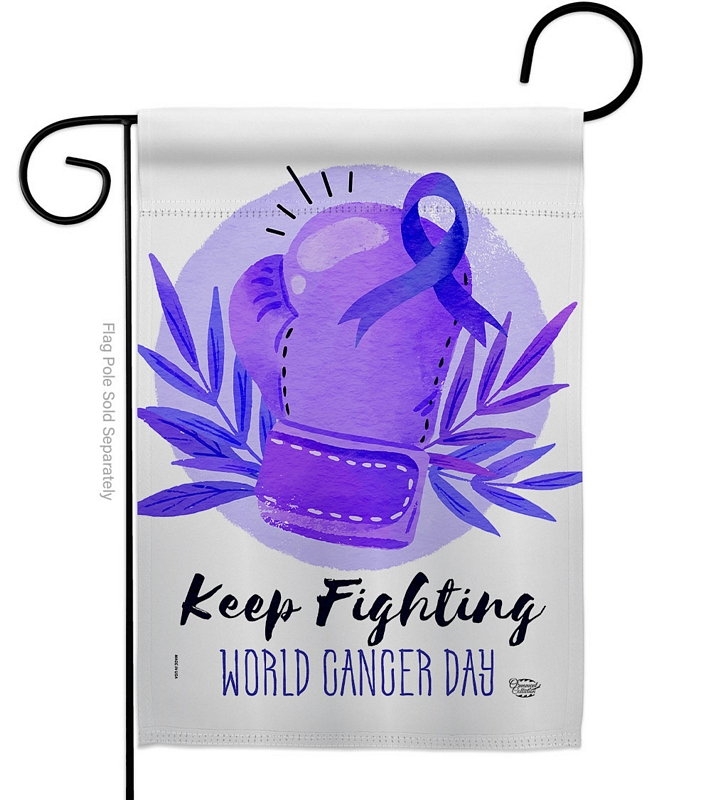 Keep Fighting Garden Flag