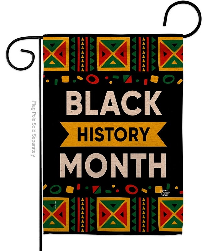 Celebrate Black History Month Garden Flag