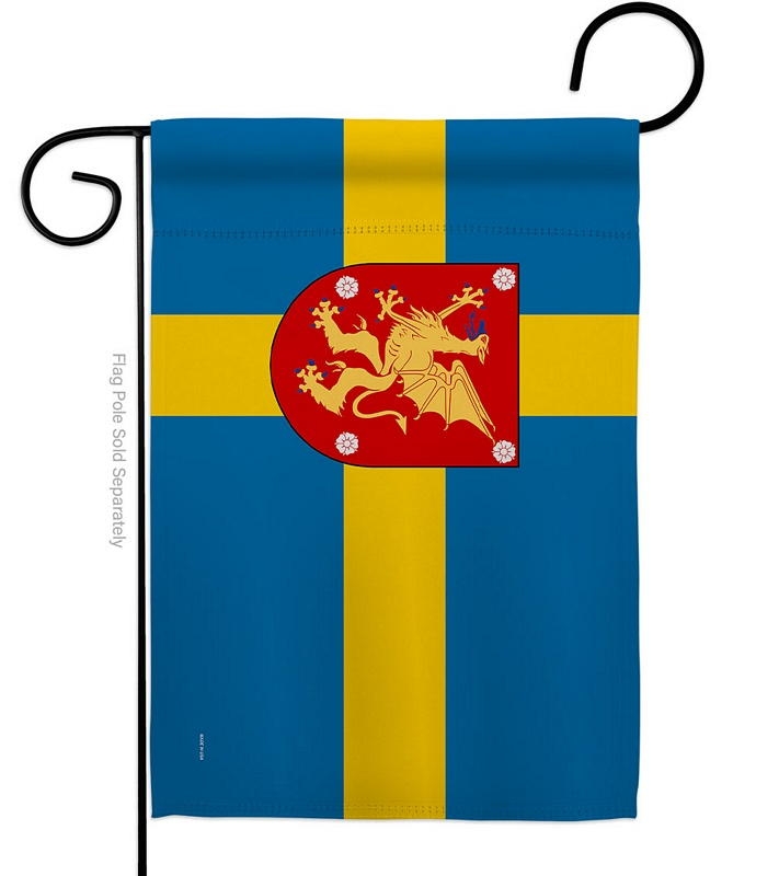 Provinces Of Sweden Ostergotland Garden Flag