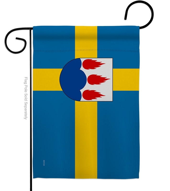 Provinces Of Sweden Vastmanland Garden Flag