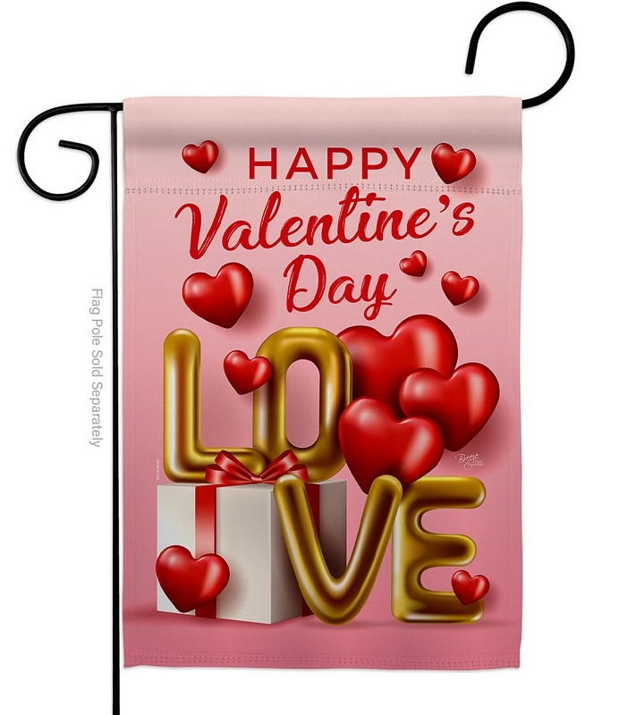 Love Day Garden Flag
