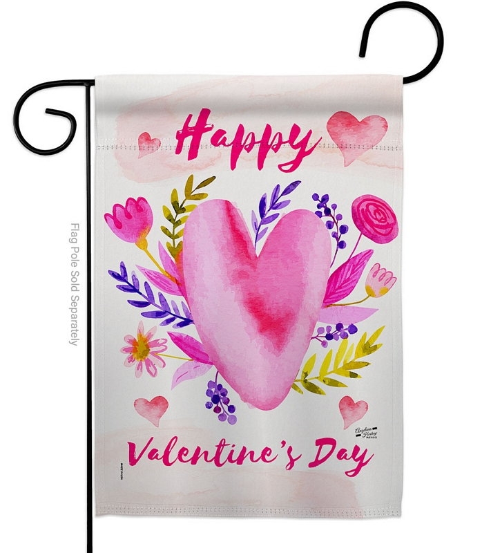 Valentines Bouquet Garden Flag