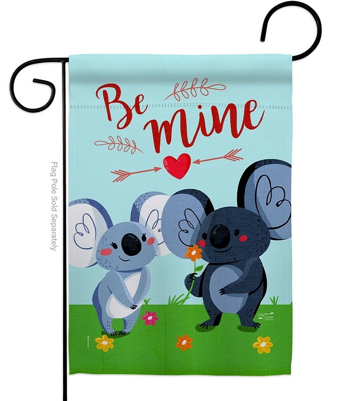 Koala Couples Garden Flag