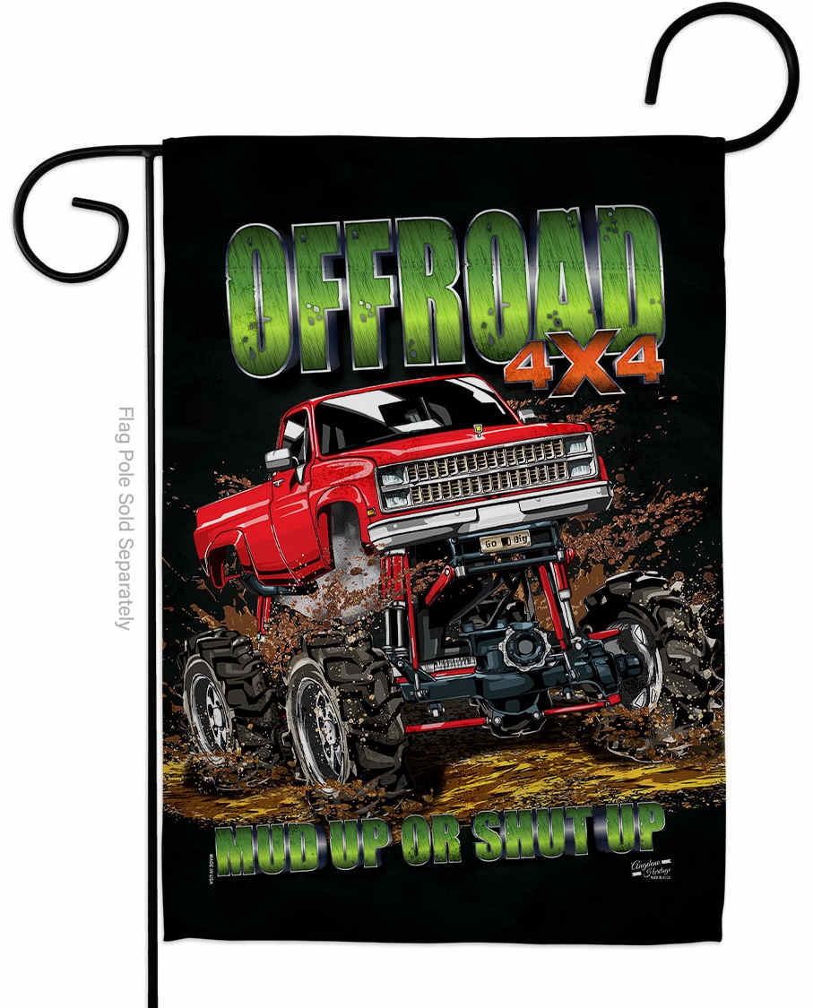 Offroad Garden Flag