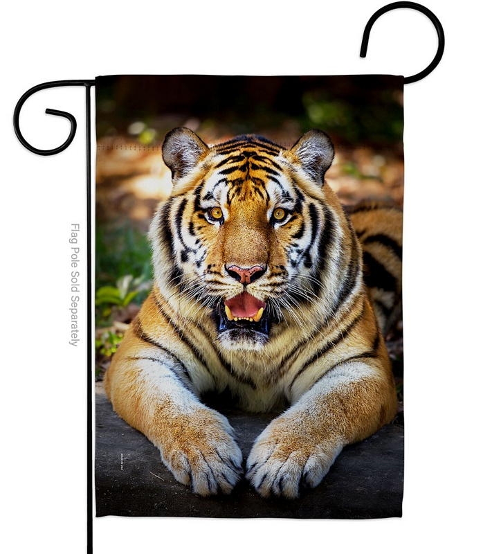 Tiger Garden Flag