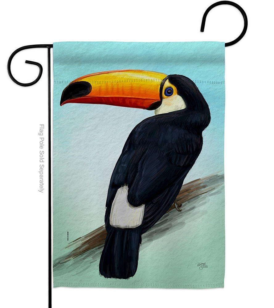 Toco Toucan Garden Flag