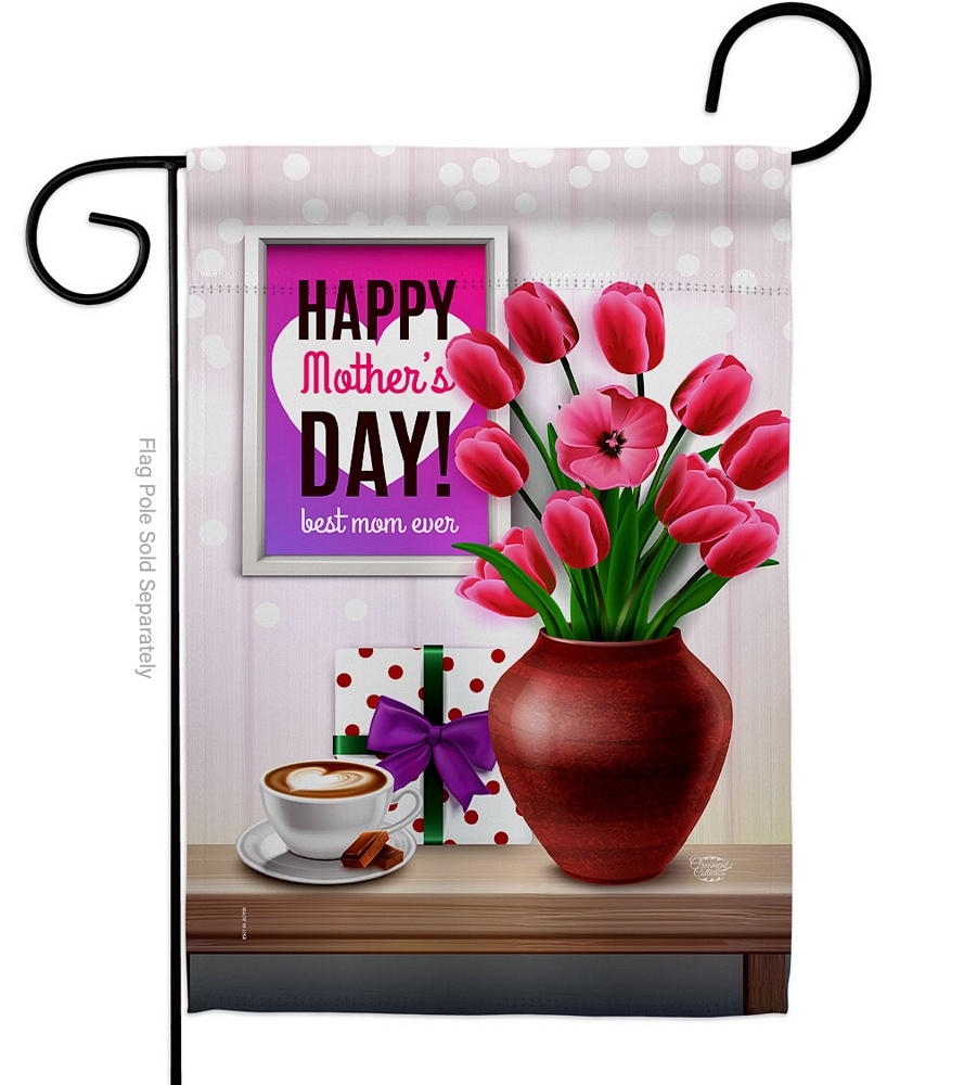 Mommy Day Garden Flag