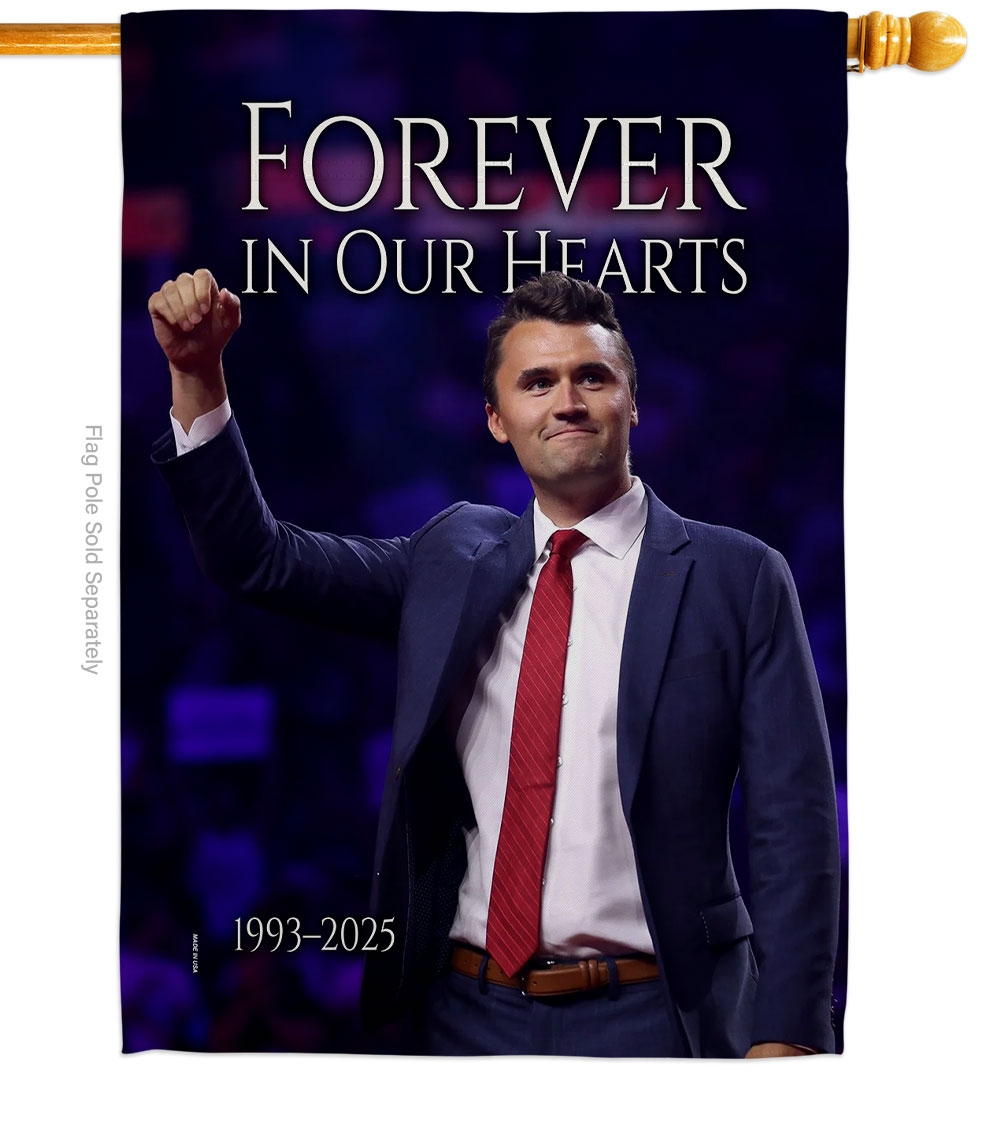 Forever In Our Hearts House Flag