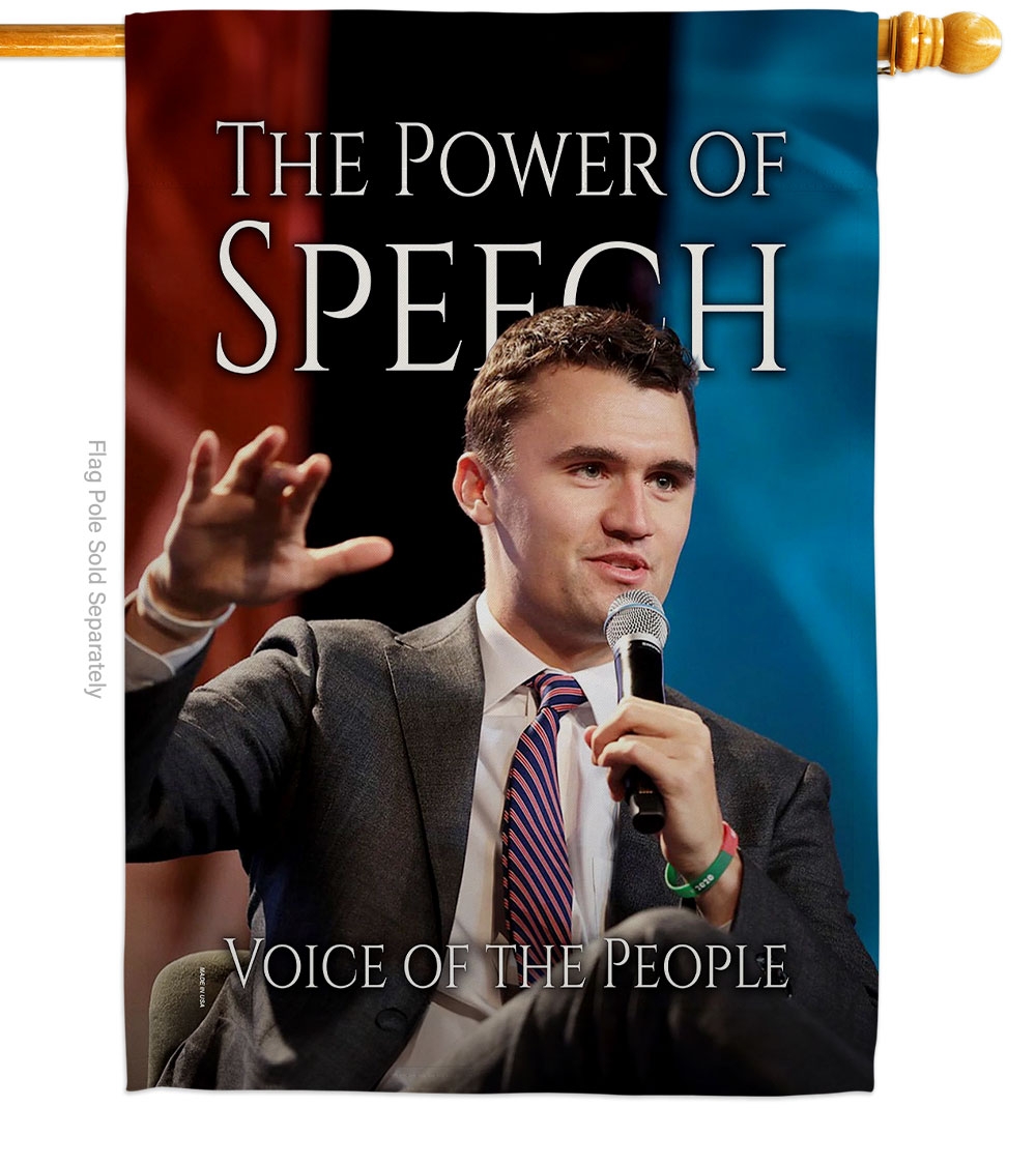 The Power Of Speech House Flag