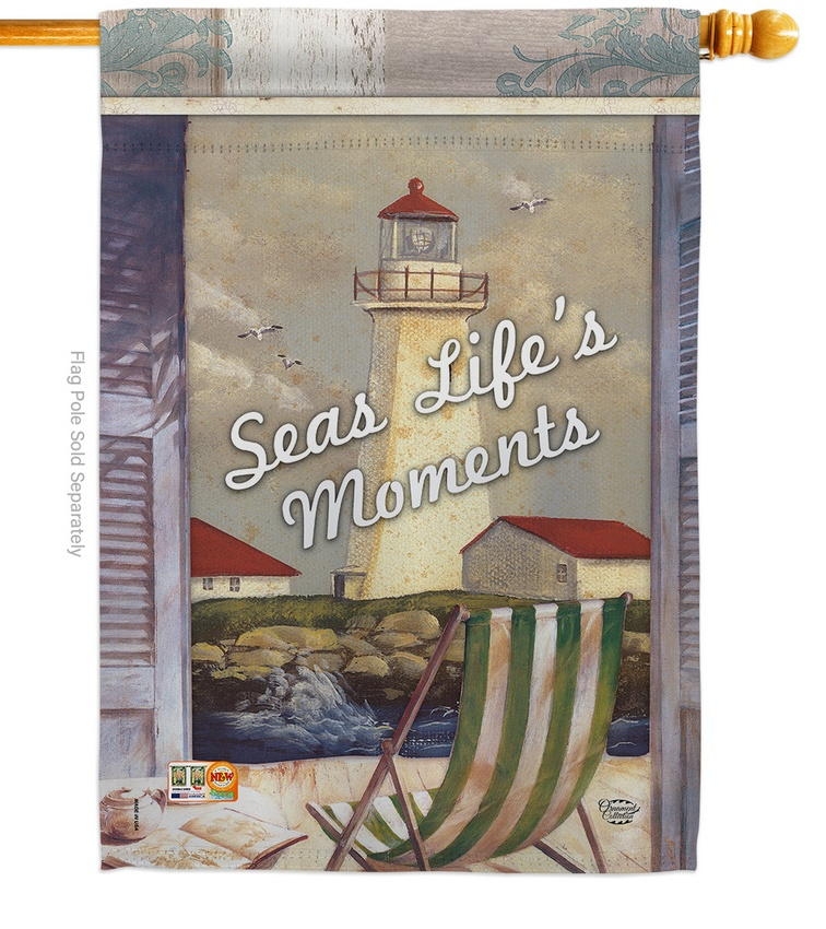 Seas Life\'s Moments House Flag