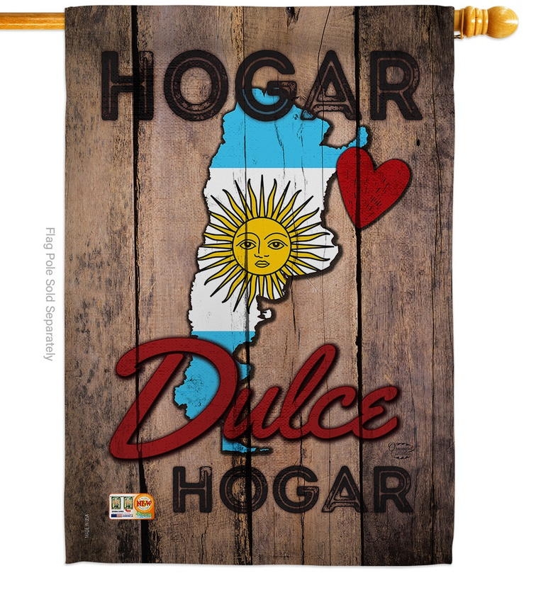 Argentina Hogar Dules House Flag