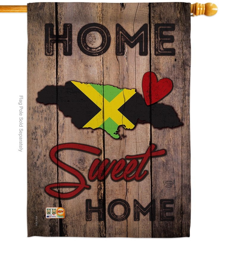 Jamaican Hogar Dules House Flag