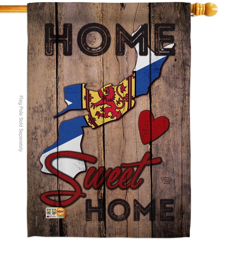 Nova Scotia Home Sweet House Flag