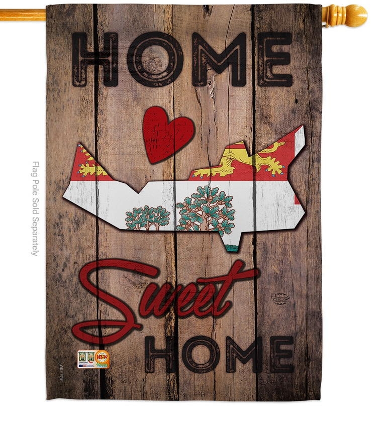 Prince Edward Island Home Sweet House Flag