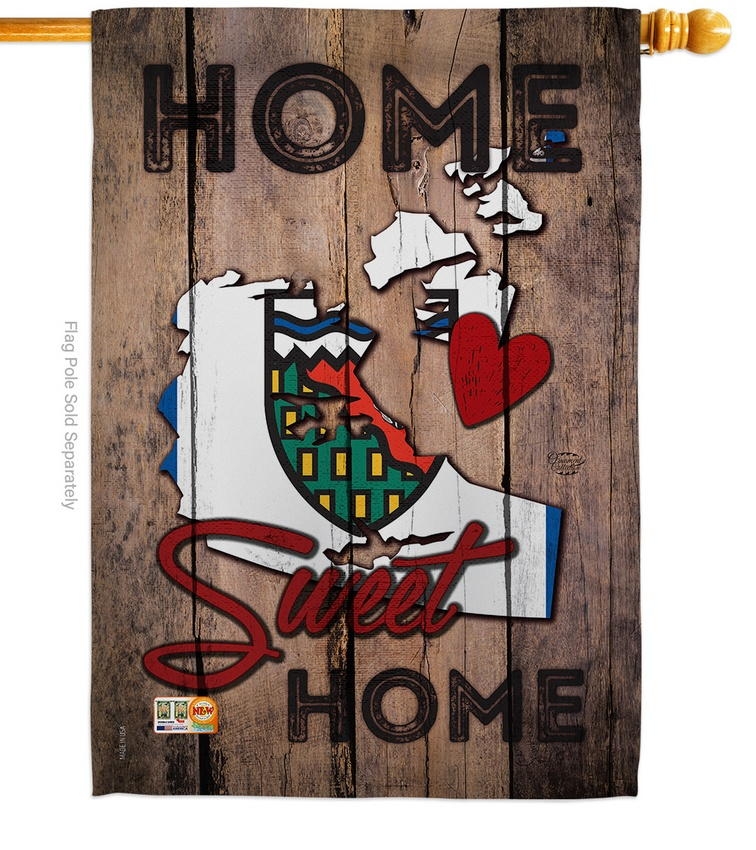 Northwest Territories Home Sweet House Flag