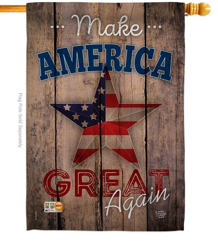 Make America Great Again House Flag