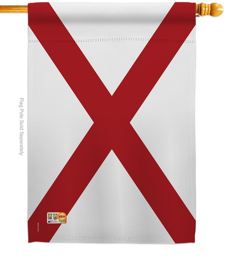 Alabama Decorative House Flag