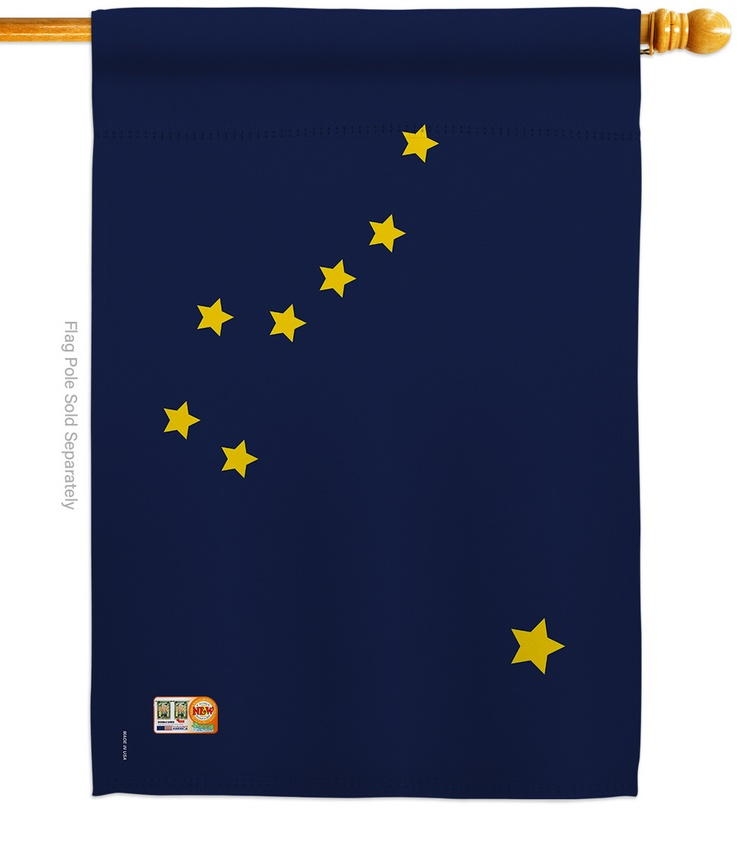 Alaska Decorative House Flag