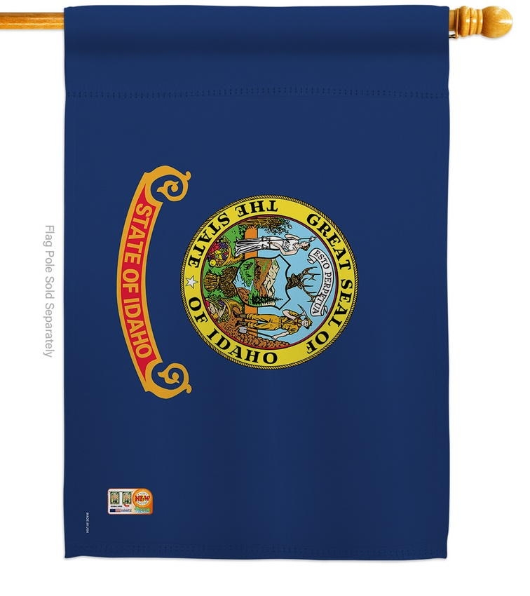 Idaho Decorative House Flag