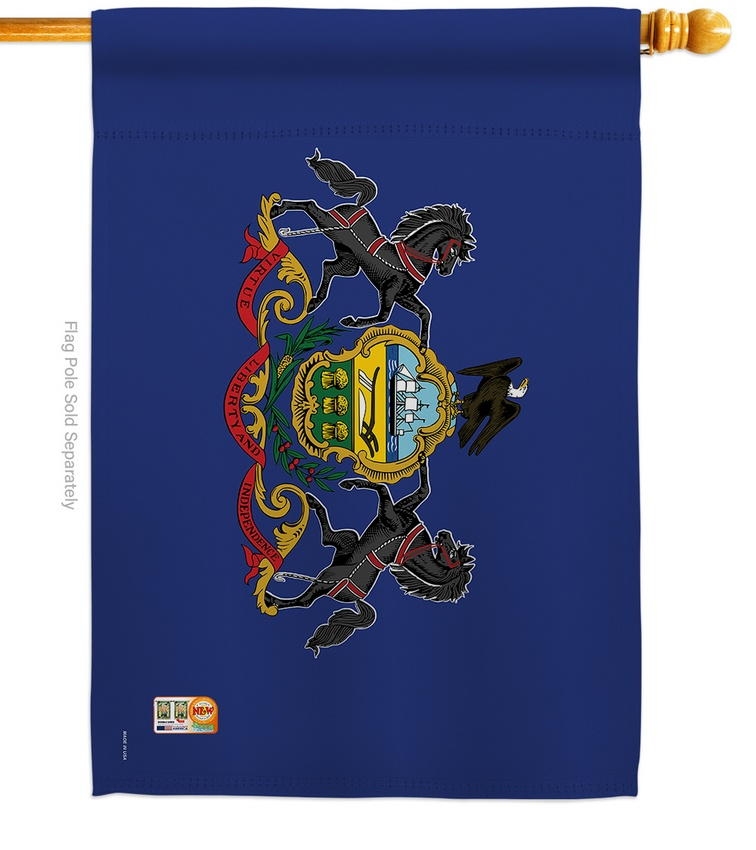 Pennsylvania Decorative House Flag