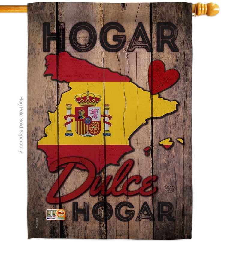 Spain Hogar Dules House Flag