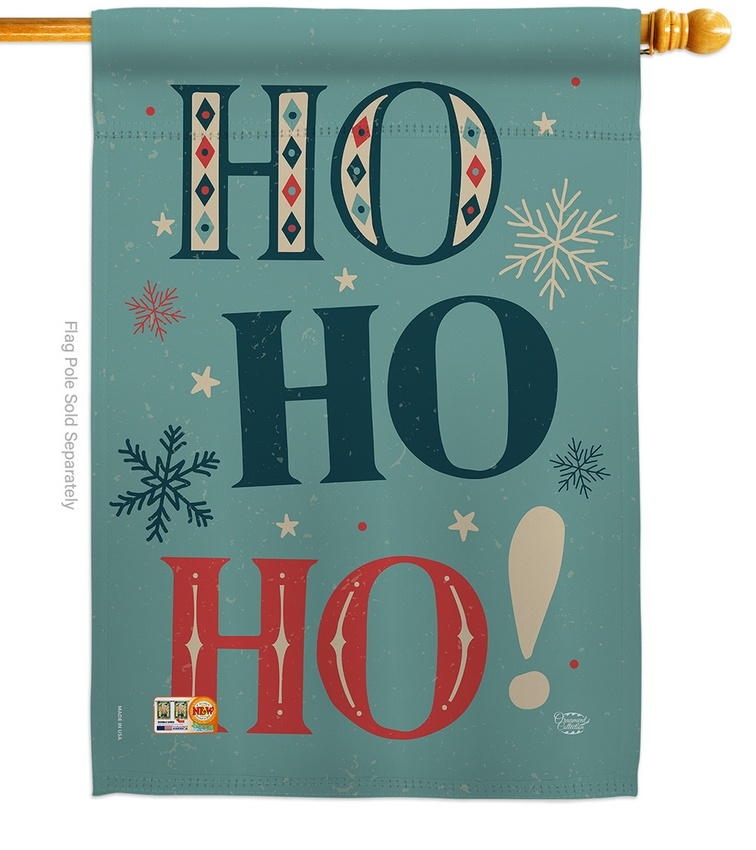 Ho Ho Ho House Flag