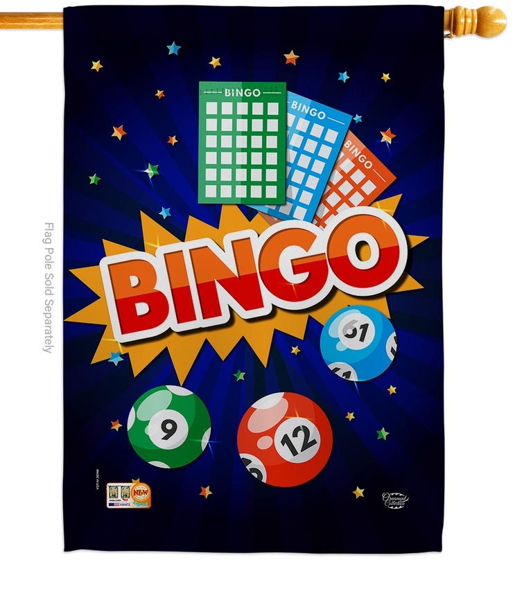 Bingo Blast House Flag