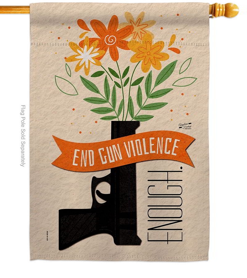 End Gun Violence House Flag