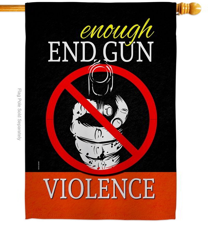 Enough Gun House Flag