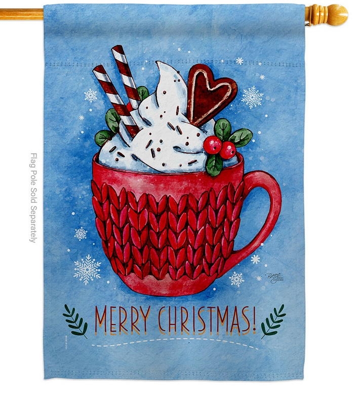 Christmas Coco House Flag