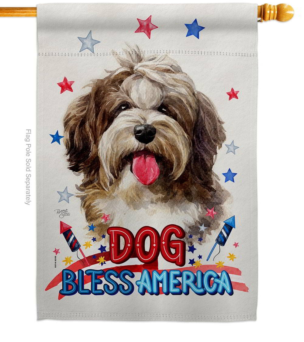 Patriotic Havanese Cuban House Flag