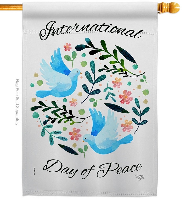 International Peace Day House Flag