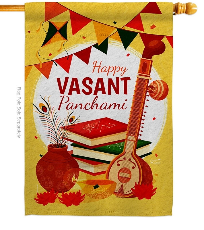 Vasant Panchami House Flag