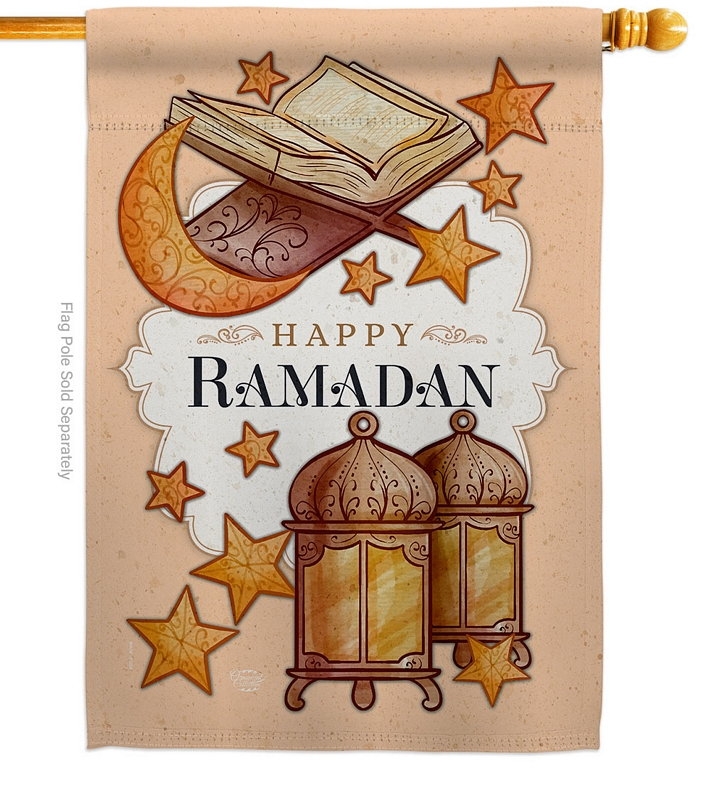Happy Ramadan House Flag