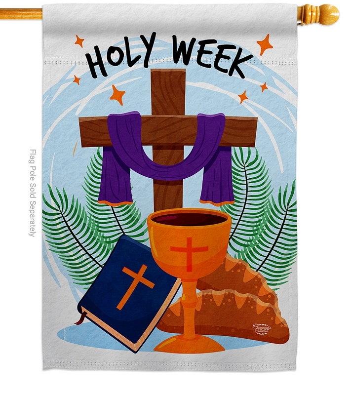 Holy Week House Flag