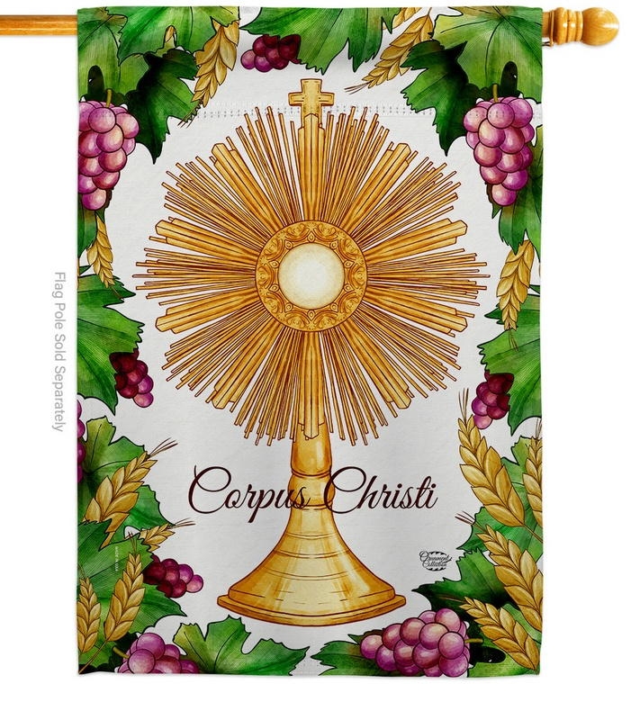 Festival Corpus Christi House Flag