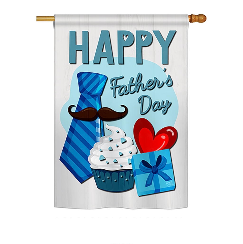 Happy Father\'s Day House Flag