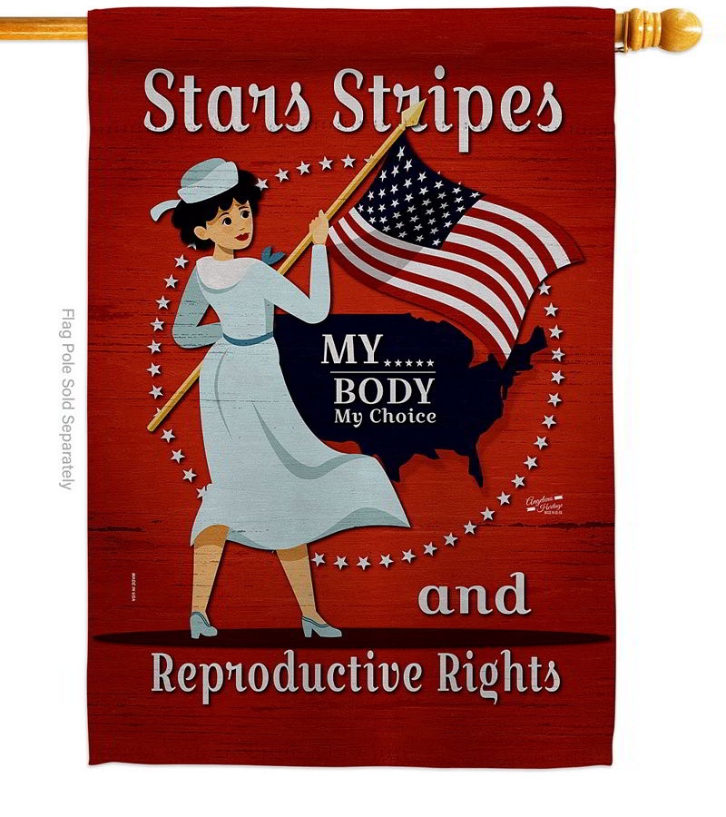 Reproductive Rights House Flag