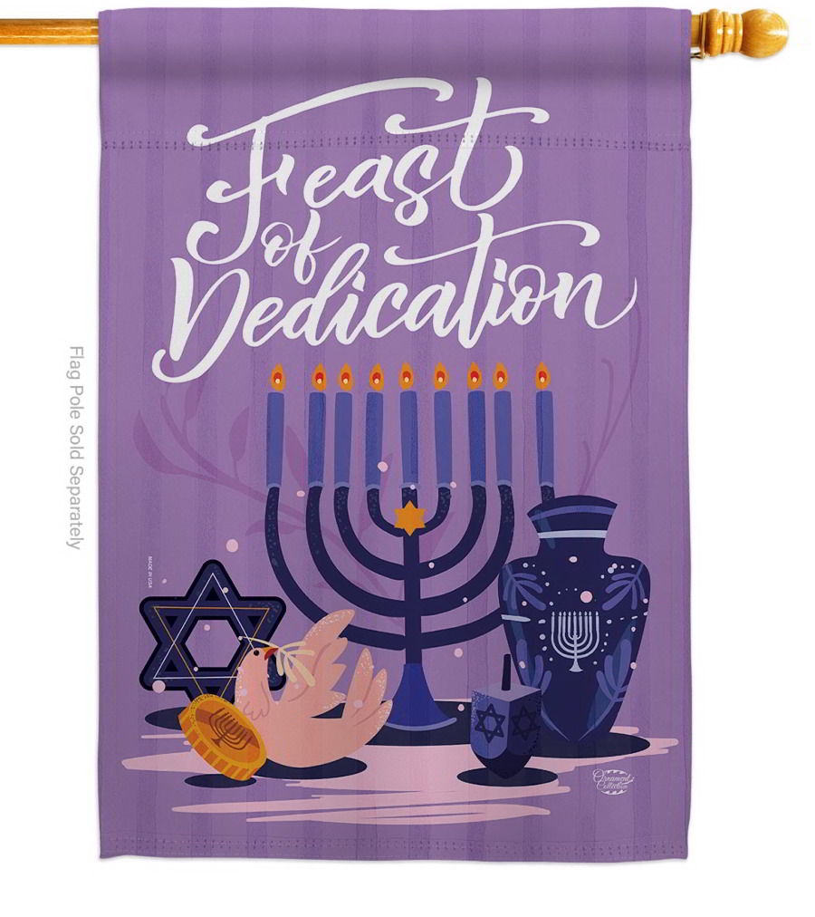 Feast Of Dedication House Flag