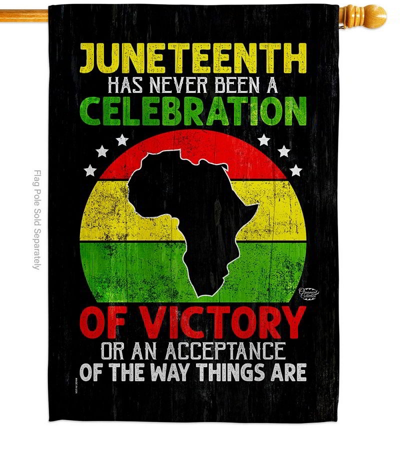 Victory African American House Flag