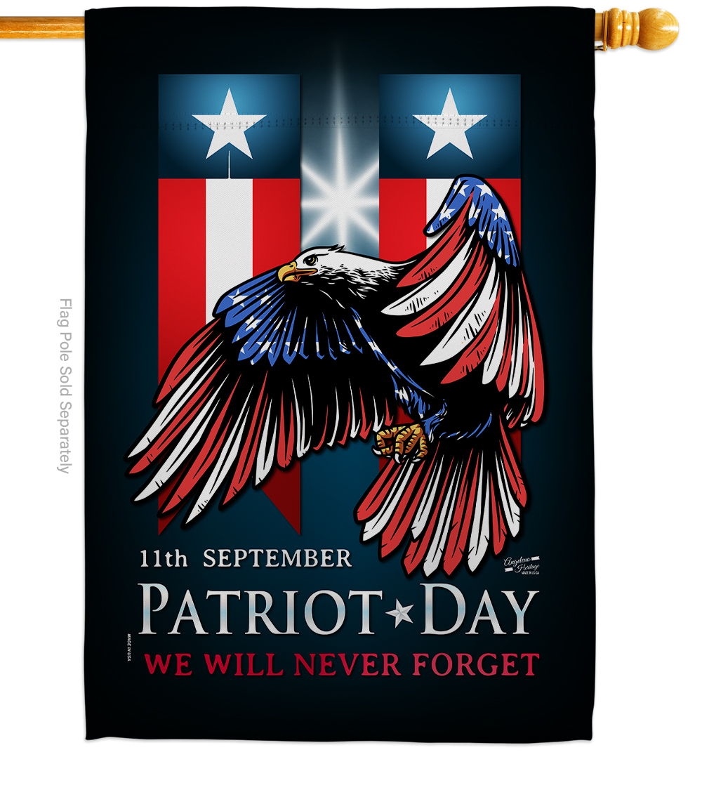 911 Patriot Day House Flag