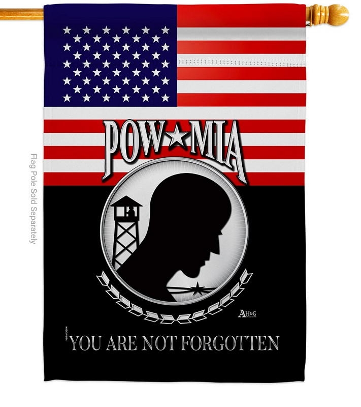 US POW MIA House Flag