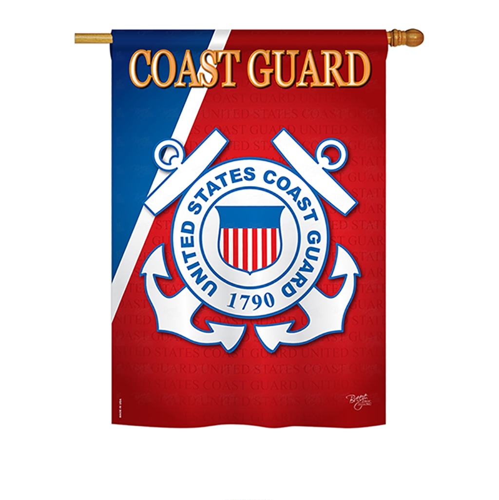 Coast Guard House Flag