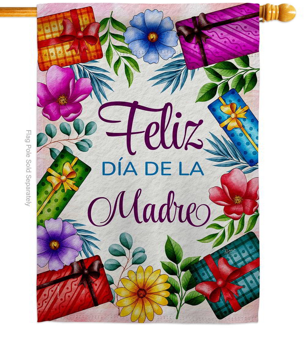 Feliz Dia De La Madre House Flag