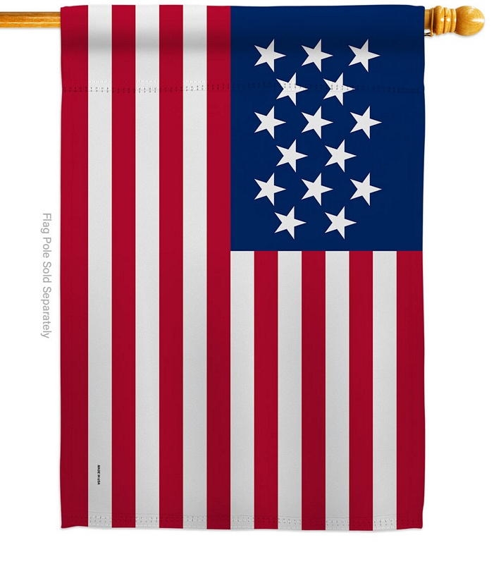 United States (1795-1818) House Flag